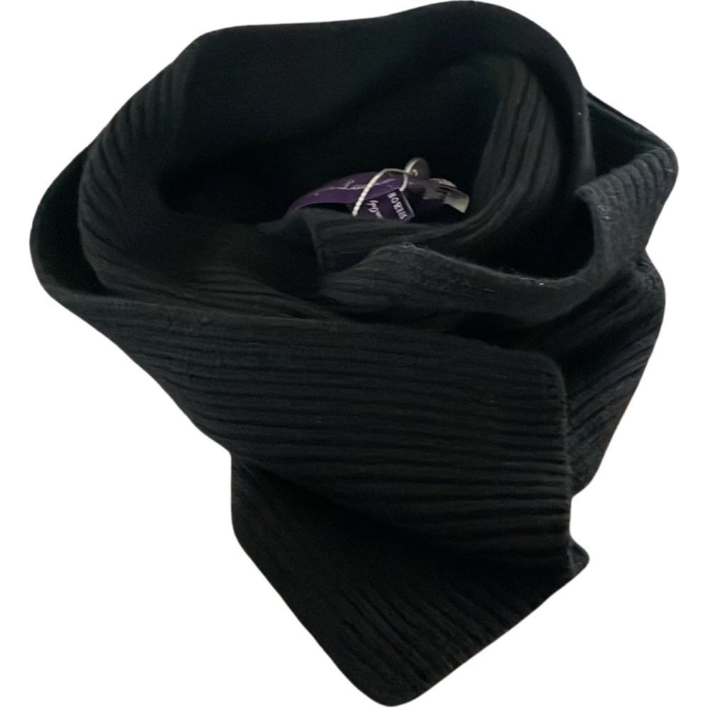 Purple Label cashmere scarf vintage made in Italy new with tags - Picture 1 of 7